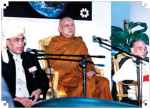  24 April 1997: His Holiness was leading an Interreligious conference on World Peace together with the leaders of Sheikhul Islam Office of Thailand and Catholic Bishops Conference of Thailand at Pacific Place, Bangkok.